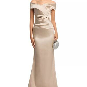 Sophisticated Champagne Formal Gown